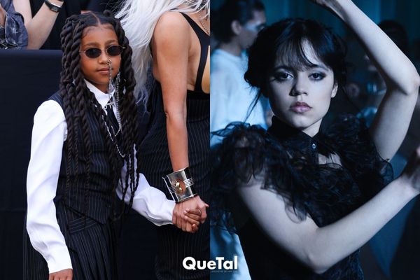 North West se une al fenómeno y se disfraza como Merlina